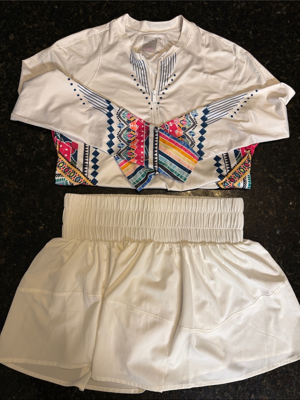Lucky in Love Long sleeve S And skort Sincerely Jules  M
